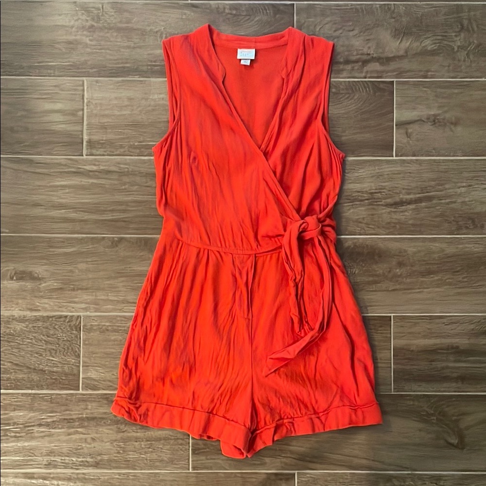 Red One Piece Romper